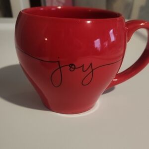 Vibrant Red Joy Mug